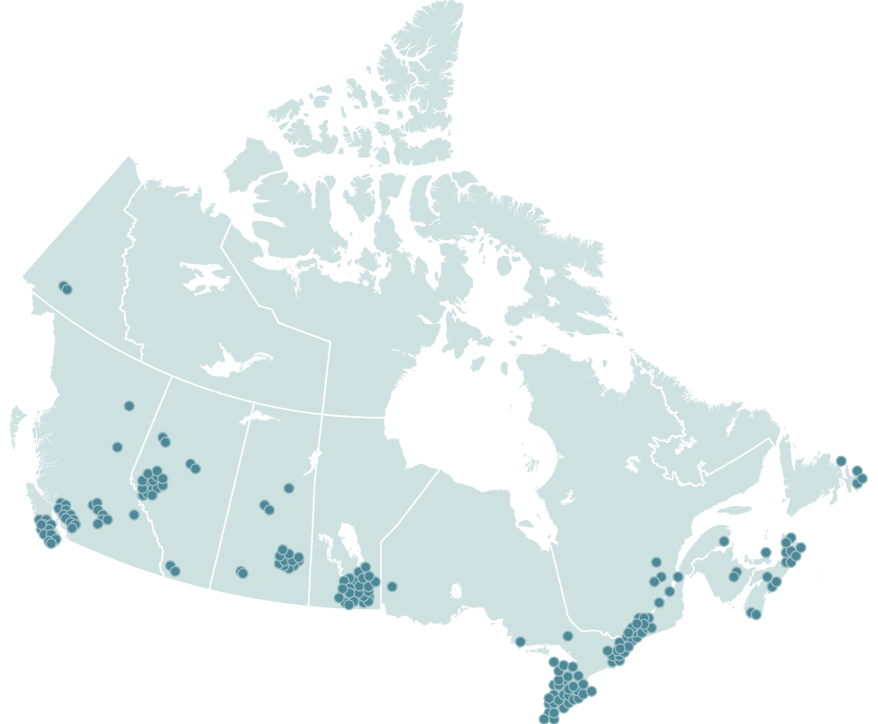 Map of Canada